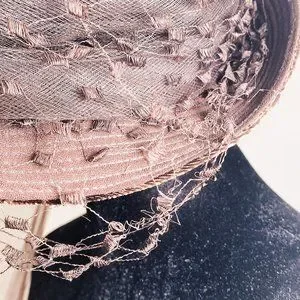 Lord & Taylor Victorian VTG 1940s Steampunk Style Velvet Lace Net Riding Top Hat Lord & Taylor | Accessories | Lord Taylor Victorian Vtg 94s  main image 2